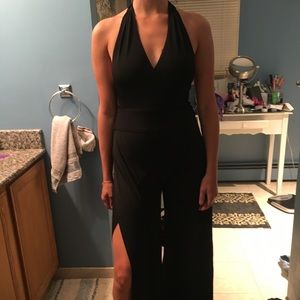 Black jumpsuit